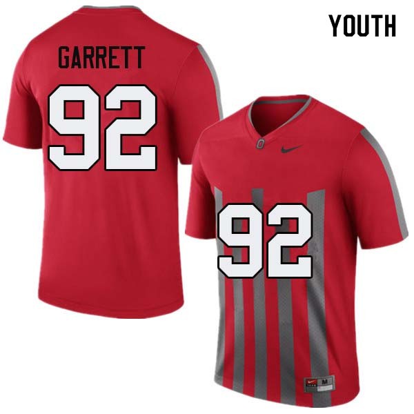 Ohio State Buckeyes #92 Haskell Garrett Youth Official Jersey Throwback OSU76190